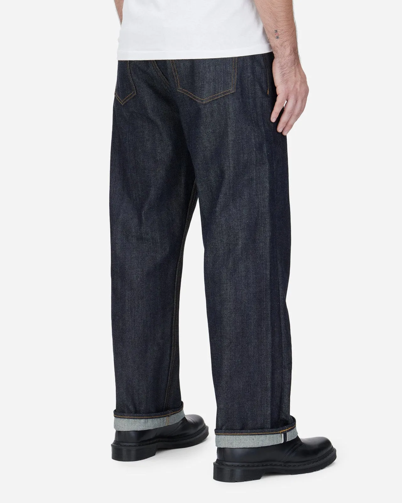 3sixteen RS-100x Relaxed Straight Mens Jeans - Indigo Selvedge