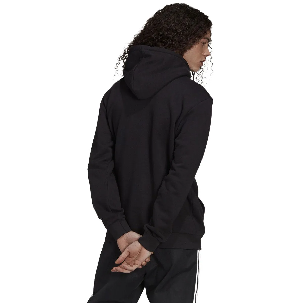 Adidas Adicolor Classics Trefoil Men's Hoodie Black-White