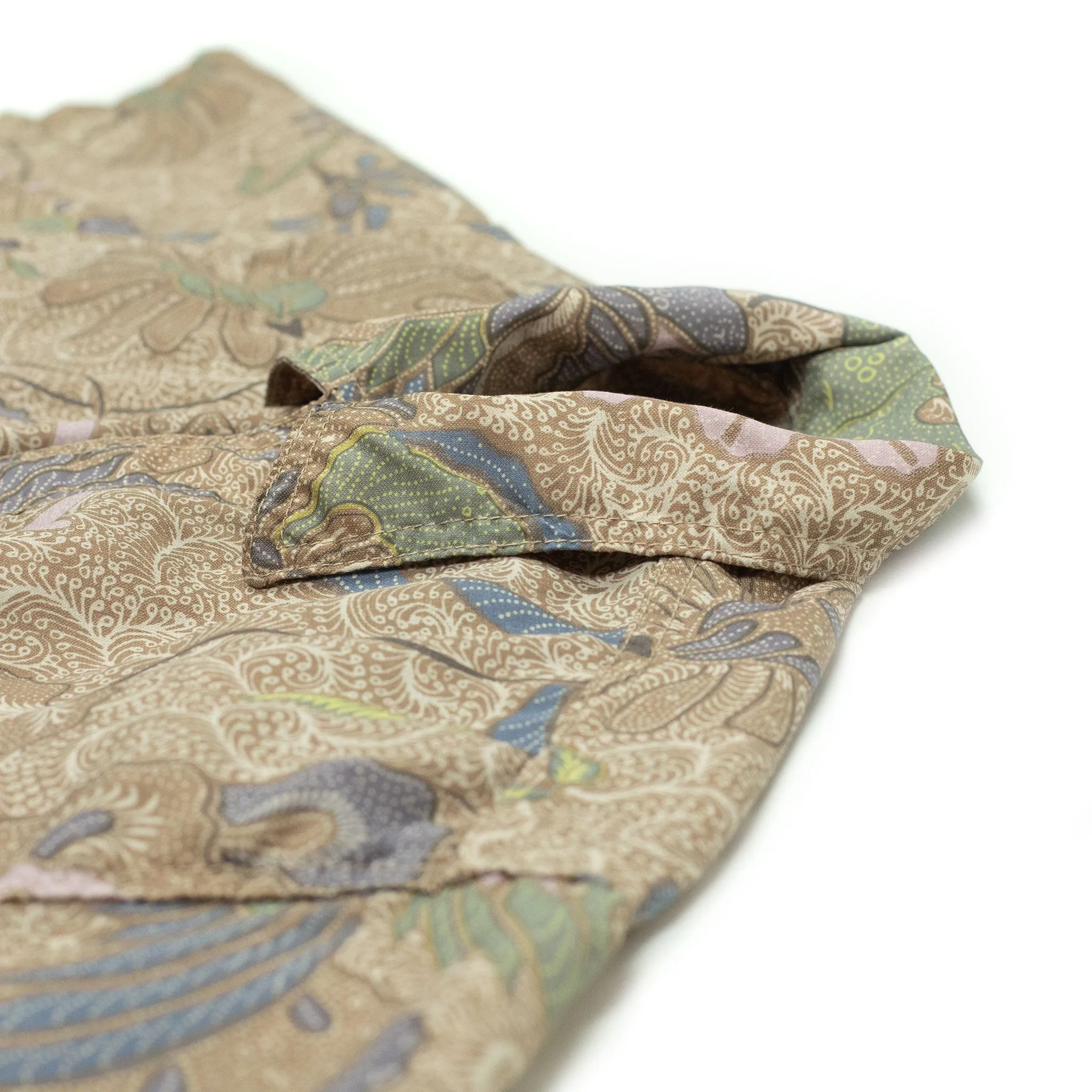 Adventure short sleeve shirt in floral print polyester