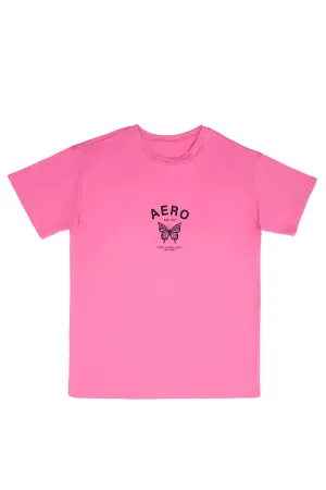 AERO Butterfly NYC Graphic Relaxed Tee