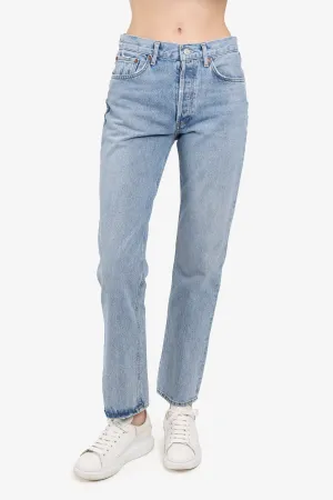 Agolde Denim Straight Leg Jeans Size 26