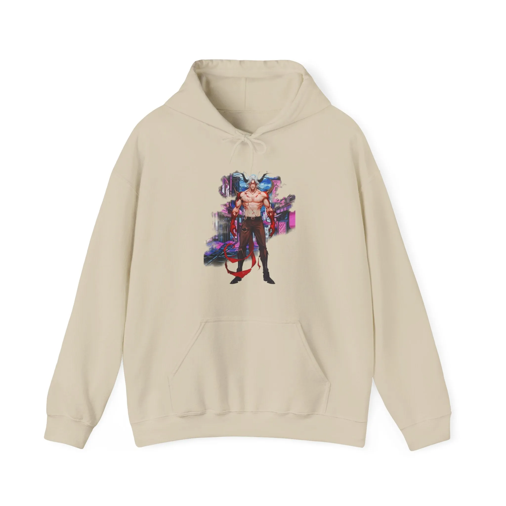 Anime Male Demon Unisex Heavy Blend™ Hooded Sweatshirt