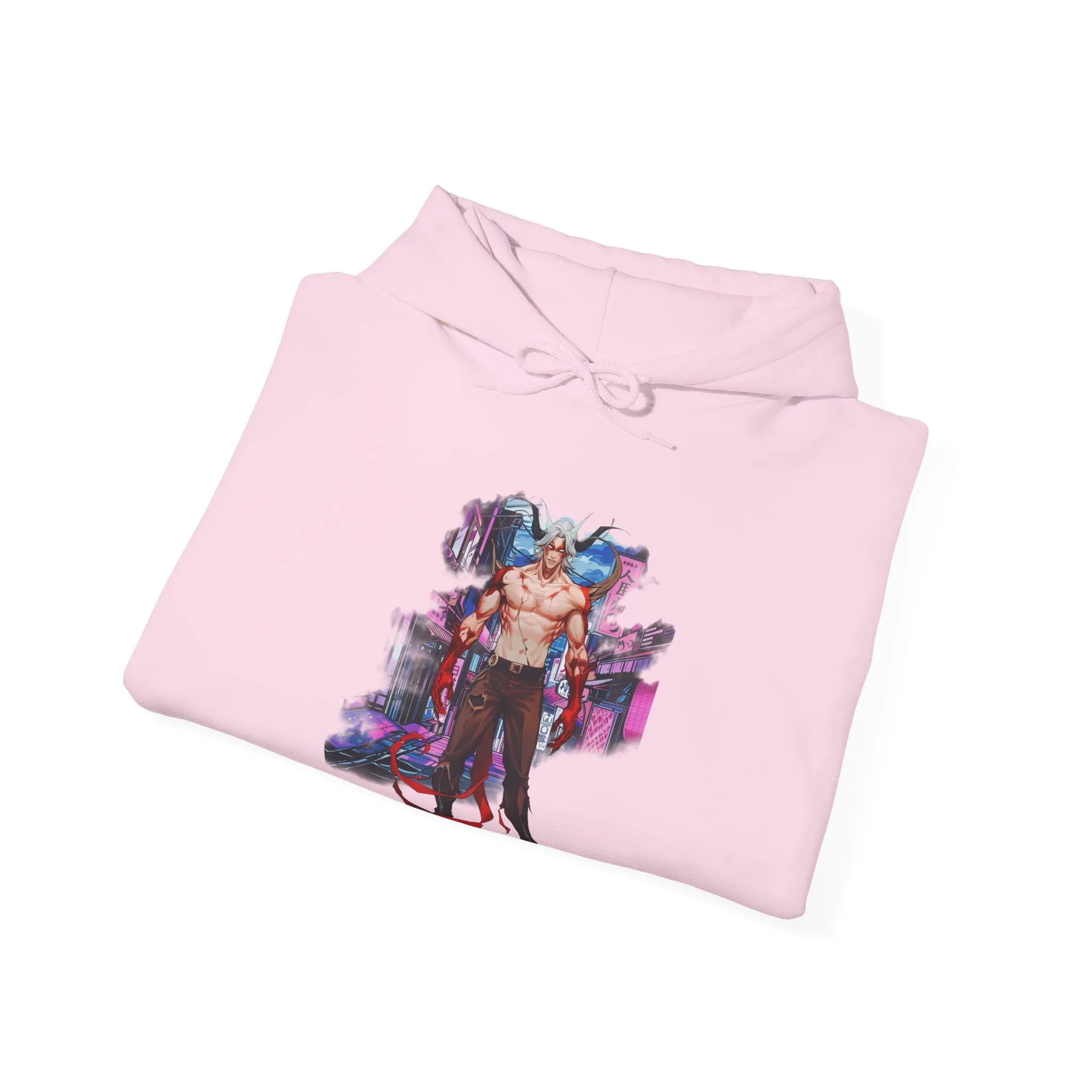 Anime Male Demon Unisex Heavy Blend™ Hooded Sweatshirt