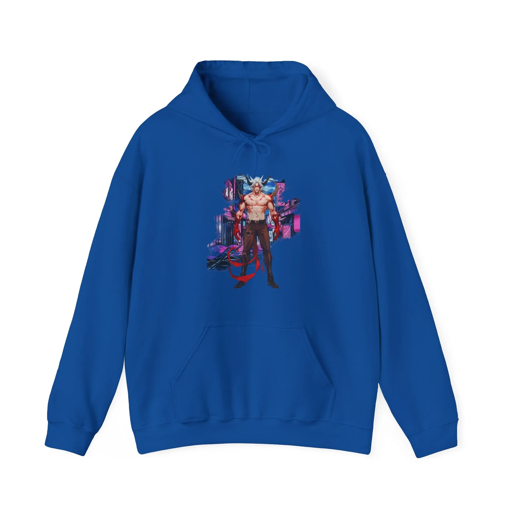 Anime Male Demon Unisex Heavy Blend™ Hooded Sweatshirt