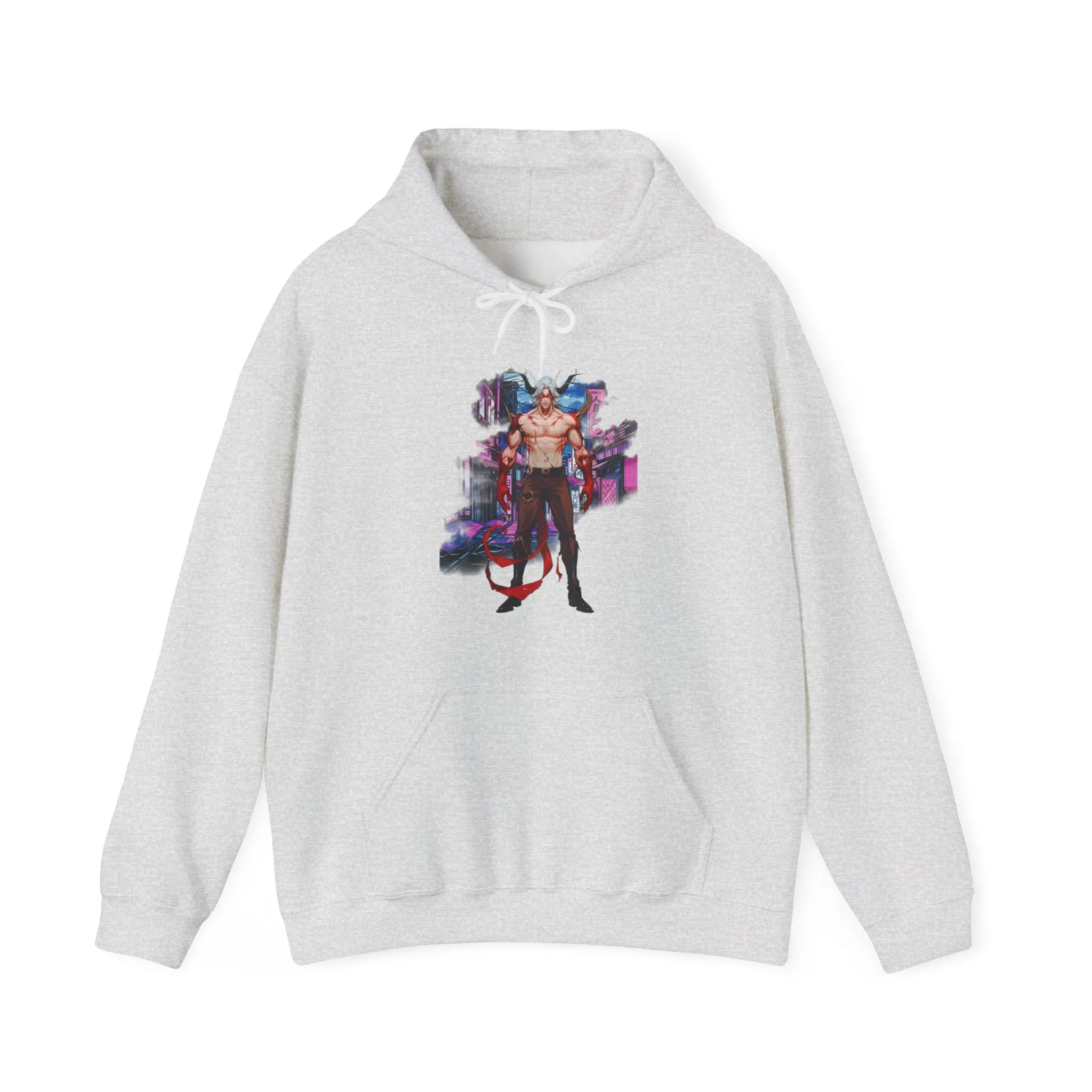 Anime Male Demon Unisex Heavy Blend™ Hooded Sweatshirt