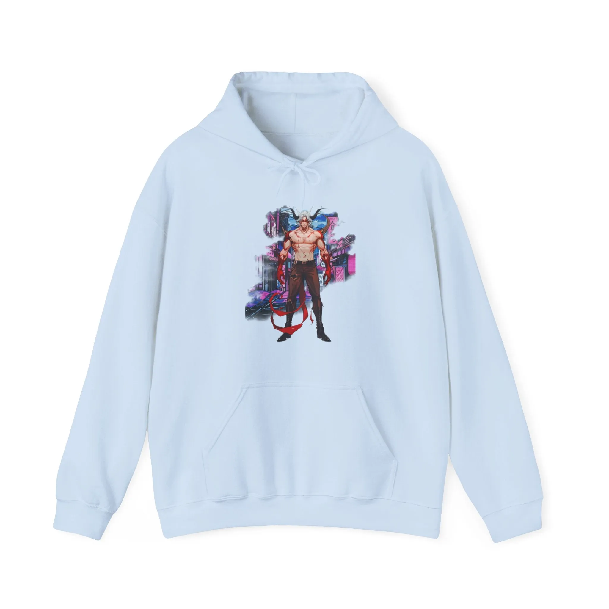 Anime Male Demon Unisex Heavy Blend™ Hooded Sweatshirt