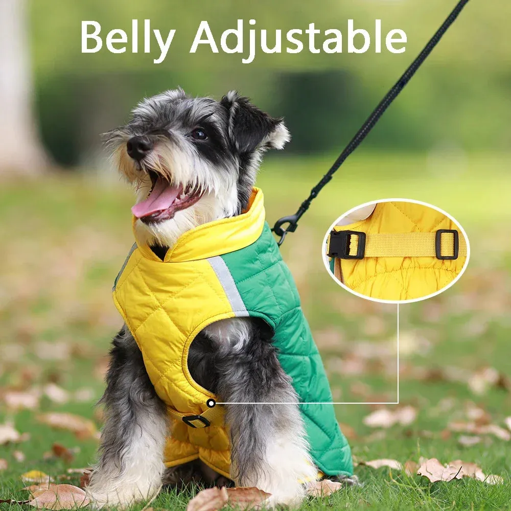 AquaShield™ Large Dog Jacket - Waterproof & Warm Winter Coat