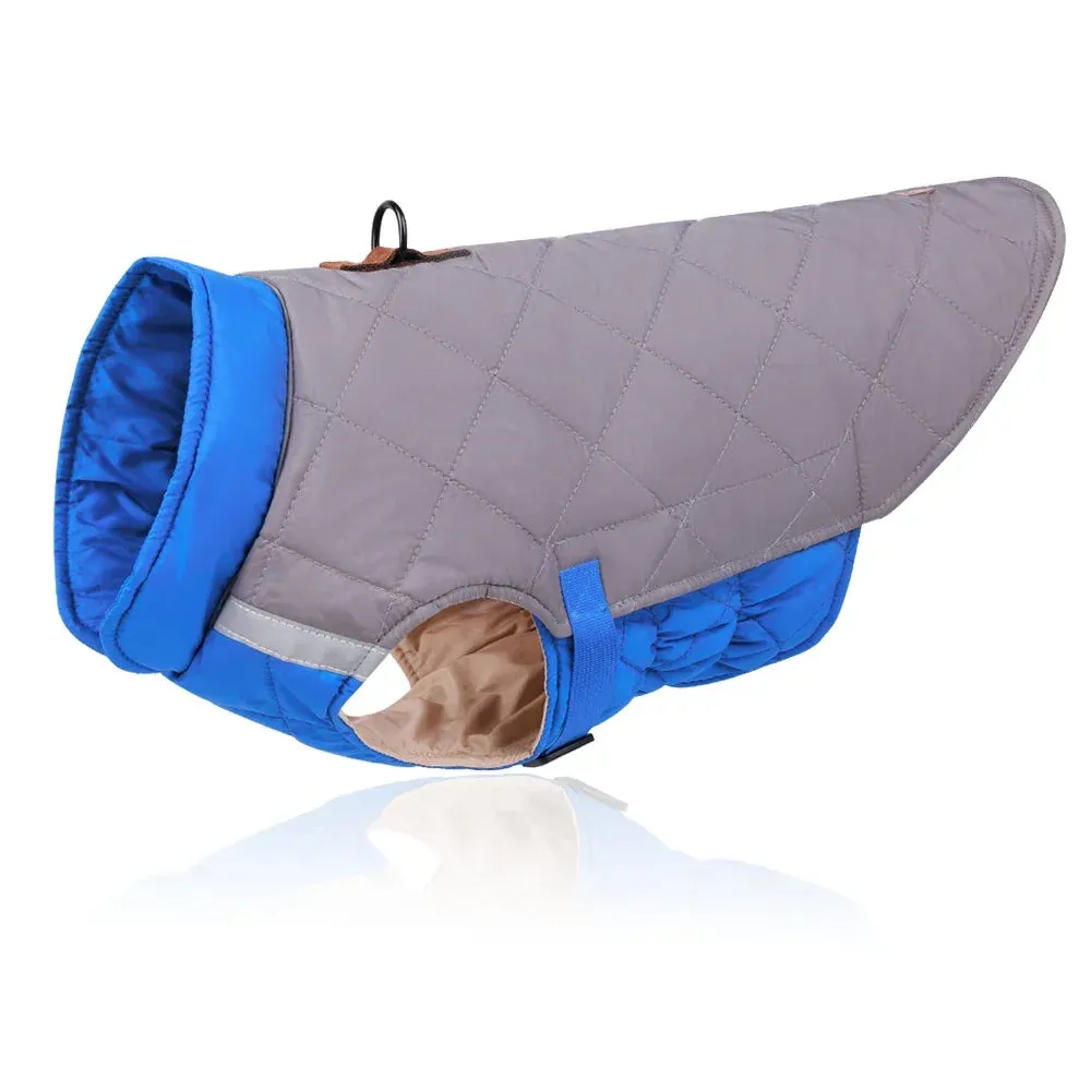 AquaShield™ Large Dog Jacket - Waterproof & Warm Winter Coat