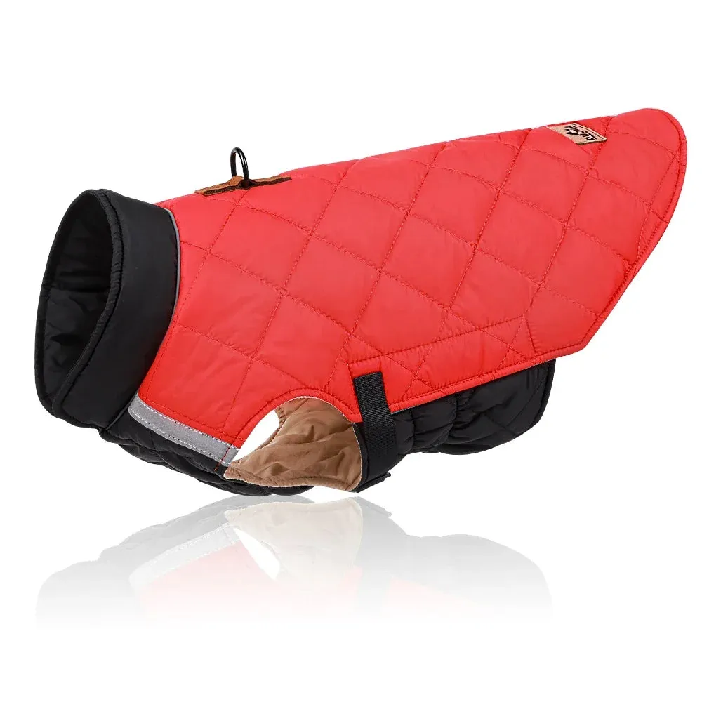 AquaShield™ Large Dog Jacket - Waterproof & Warm Winter Coat