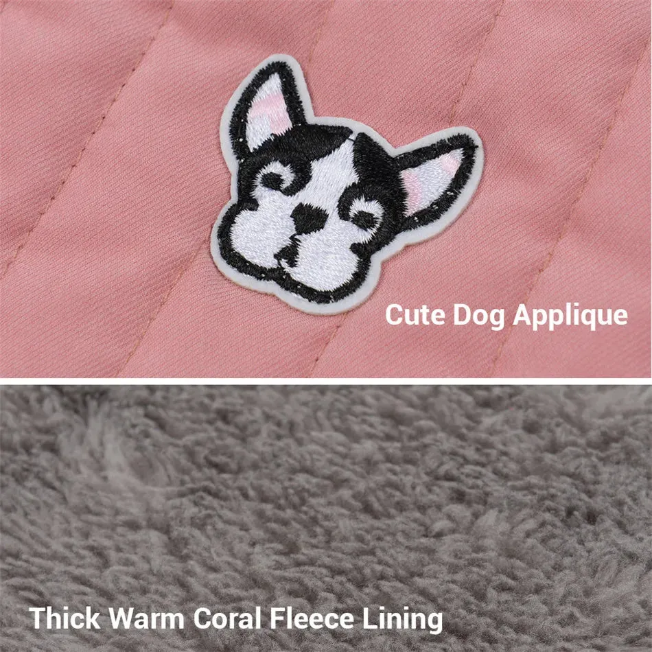 ArcticCozy™ Reflective Dog Jacket - Warm Quilted Winter Coat