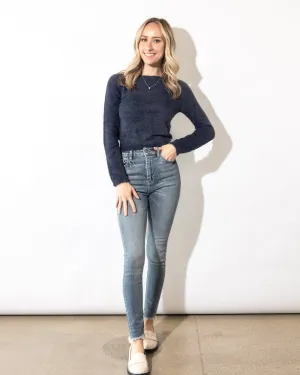 Aster Fuzzy Knit Sweater