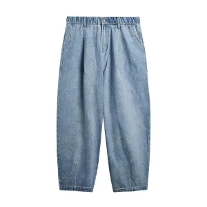 Baggy Skater Jeans with Elastic Waist