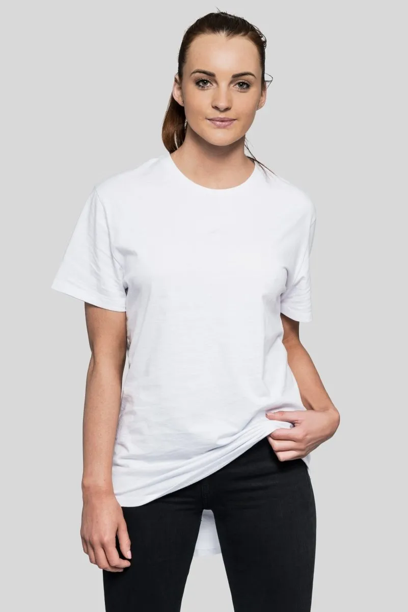 Basic Fate Curved Hem T-Shirt