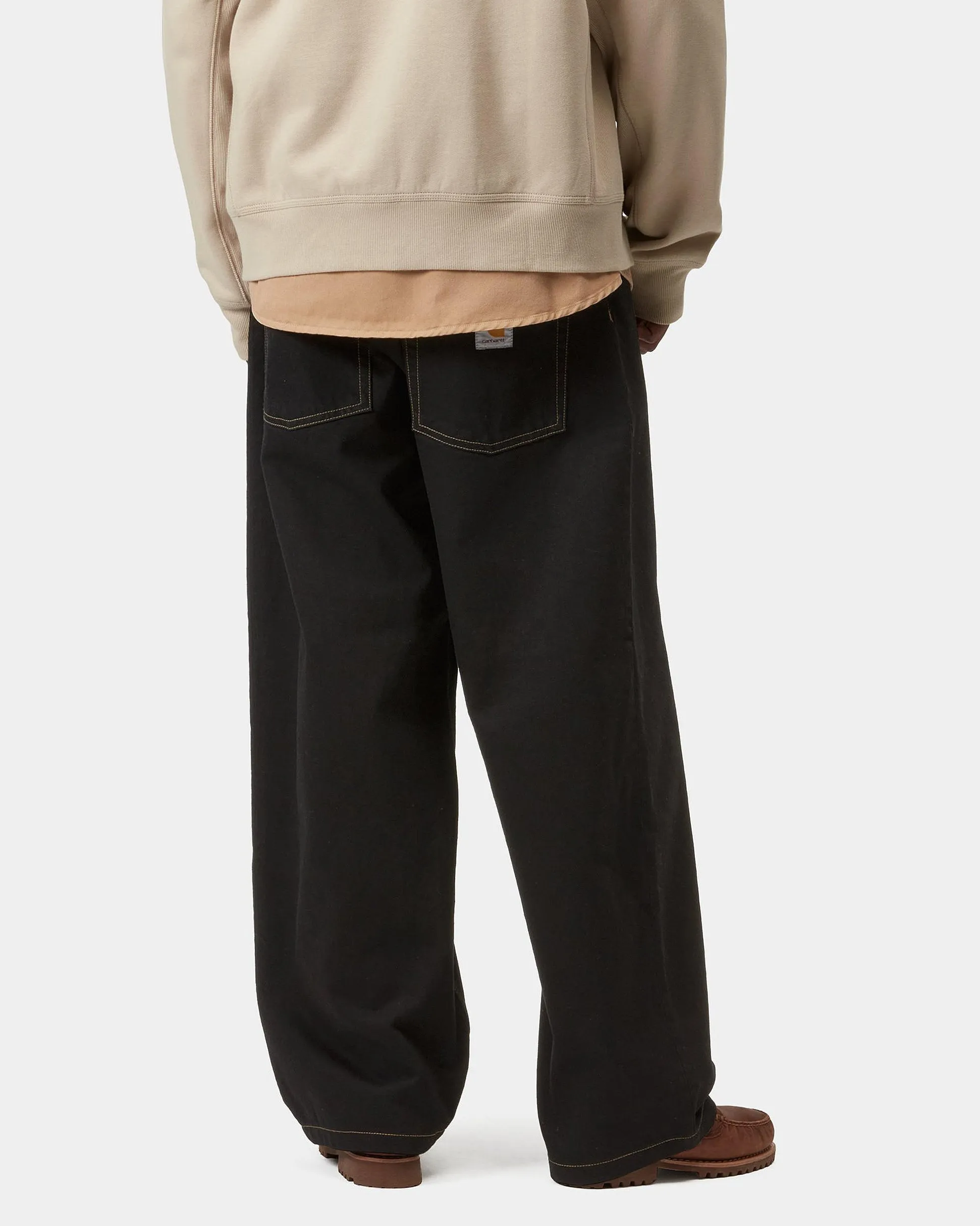 Carhartt WIP Brandon Pant Loose Straight Mens Jeans - Black Rinsed