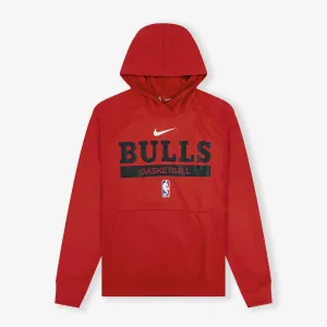 Chicago Bulls Spotlight Dri-FIT NBA Pullover Hoodie - Red
