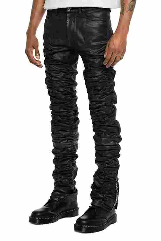 CLASSIC OIL STACK PANT ZIP FLAIR