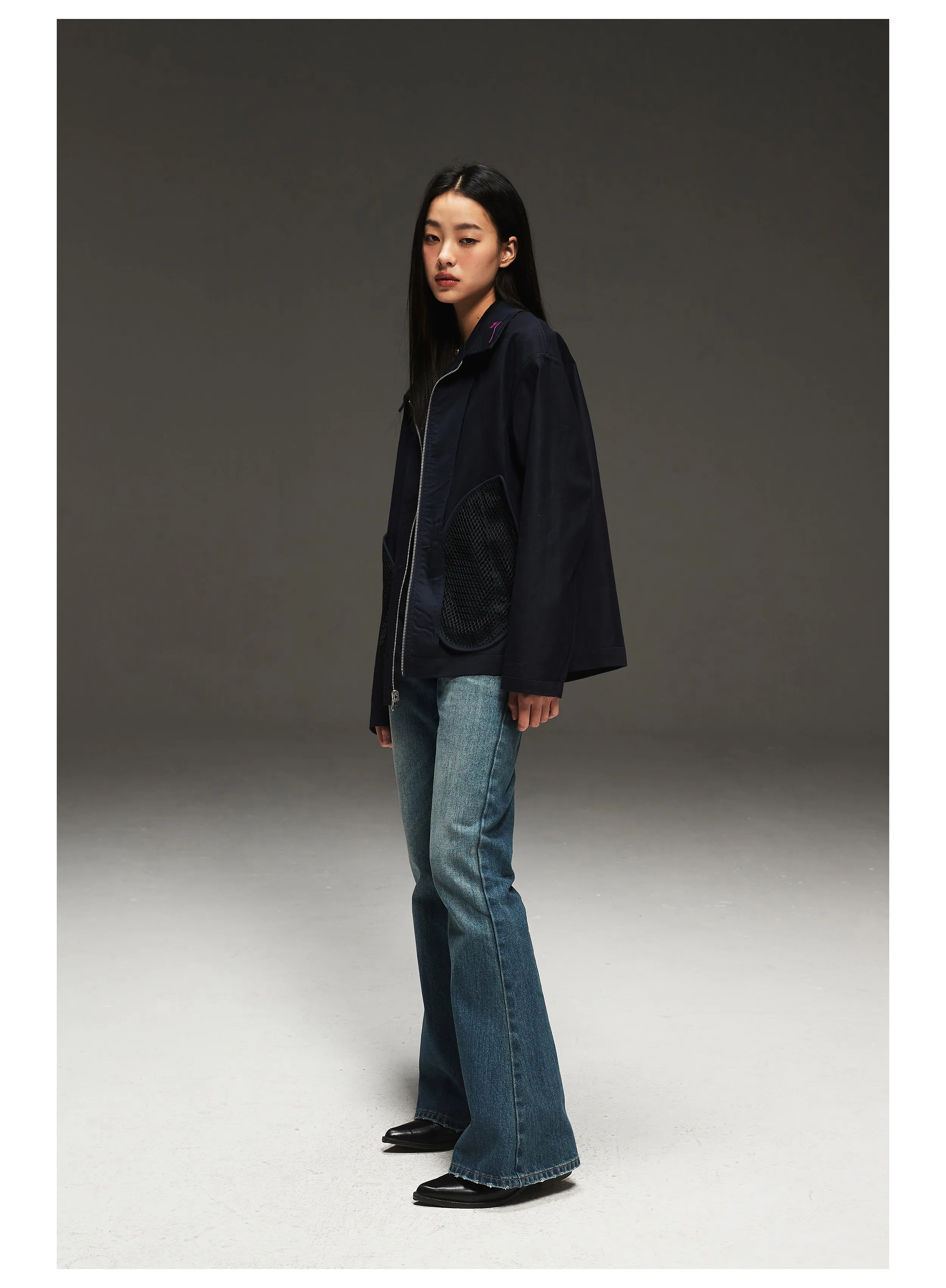 Classic Retro Flared Jeans