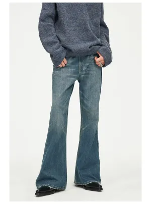 Classic Retro Flared Jeans