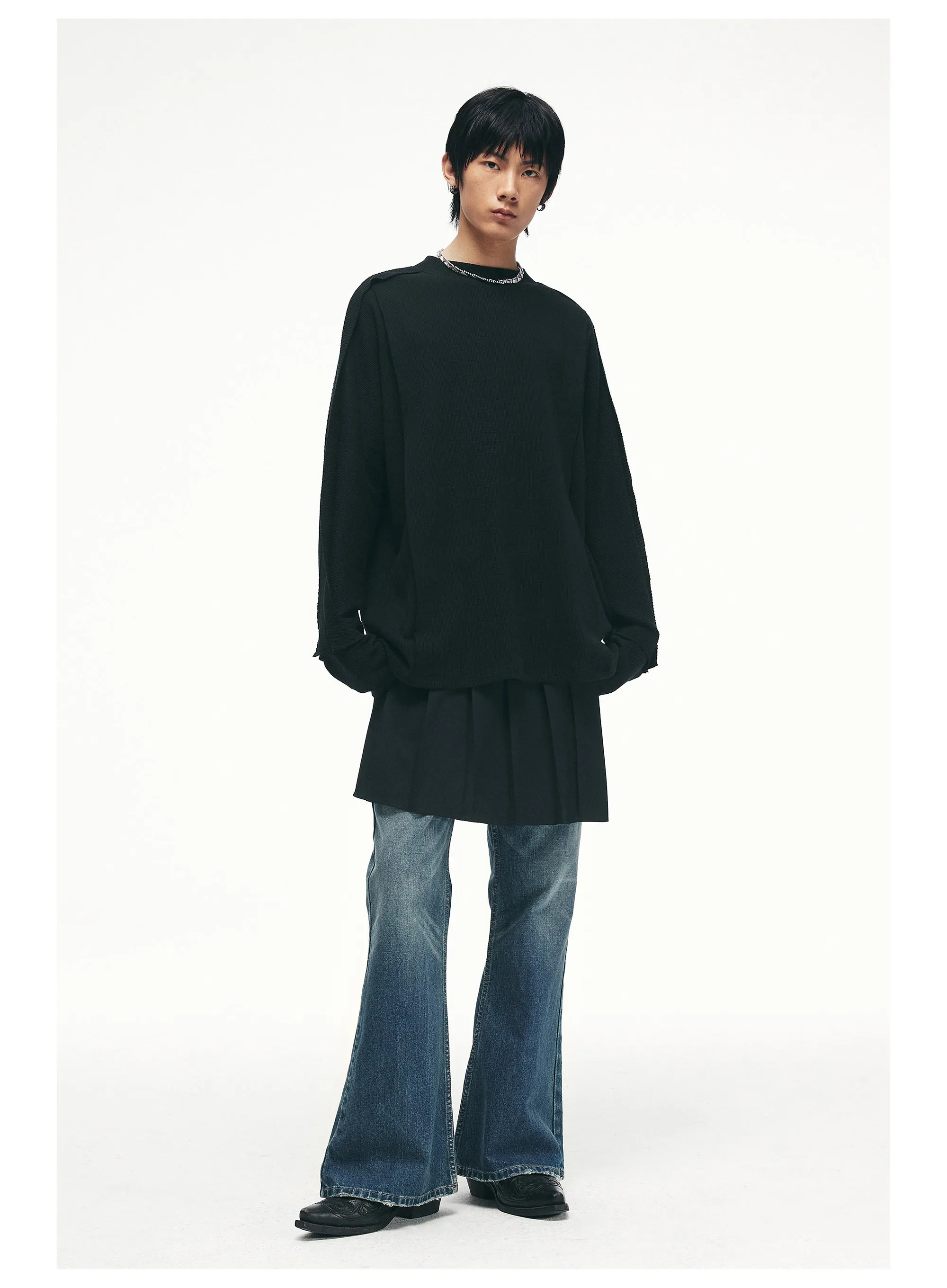 Classic Retro Flared Jeans