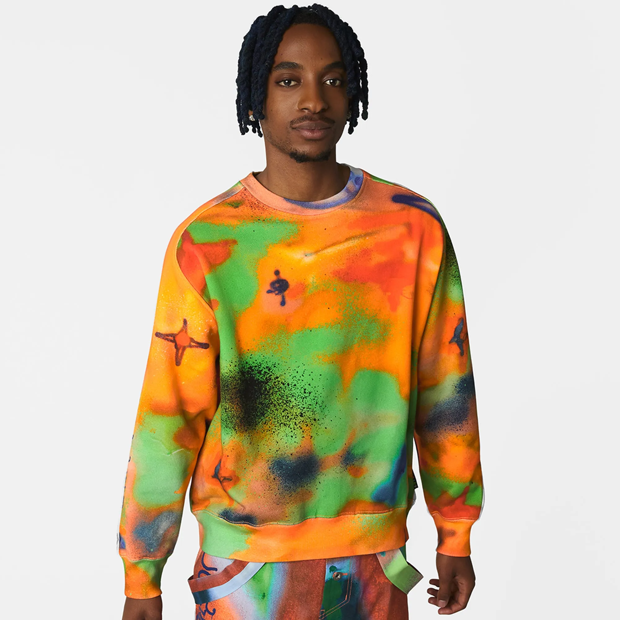 Converse x Come Tees Mens Fleece Crew