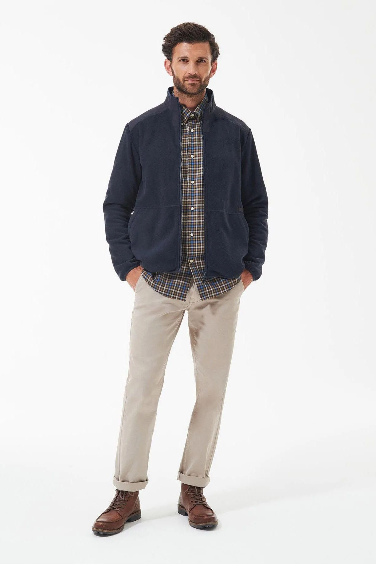 Country Fleece Jacket - Navy