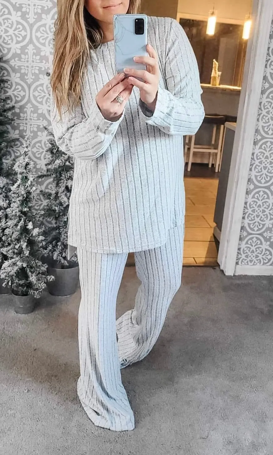 Cozy Girl Era Pants Set