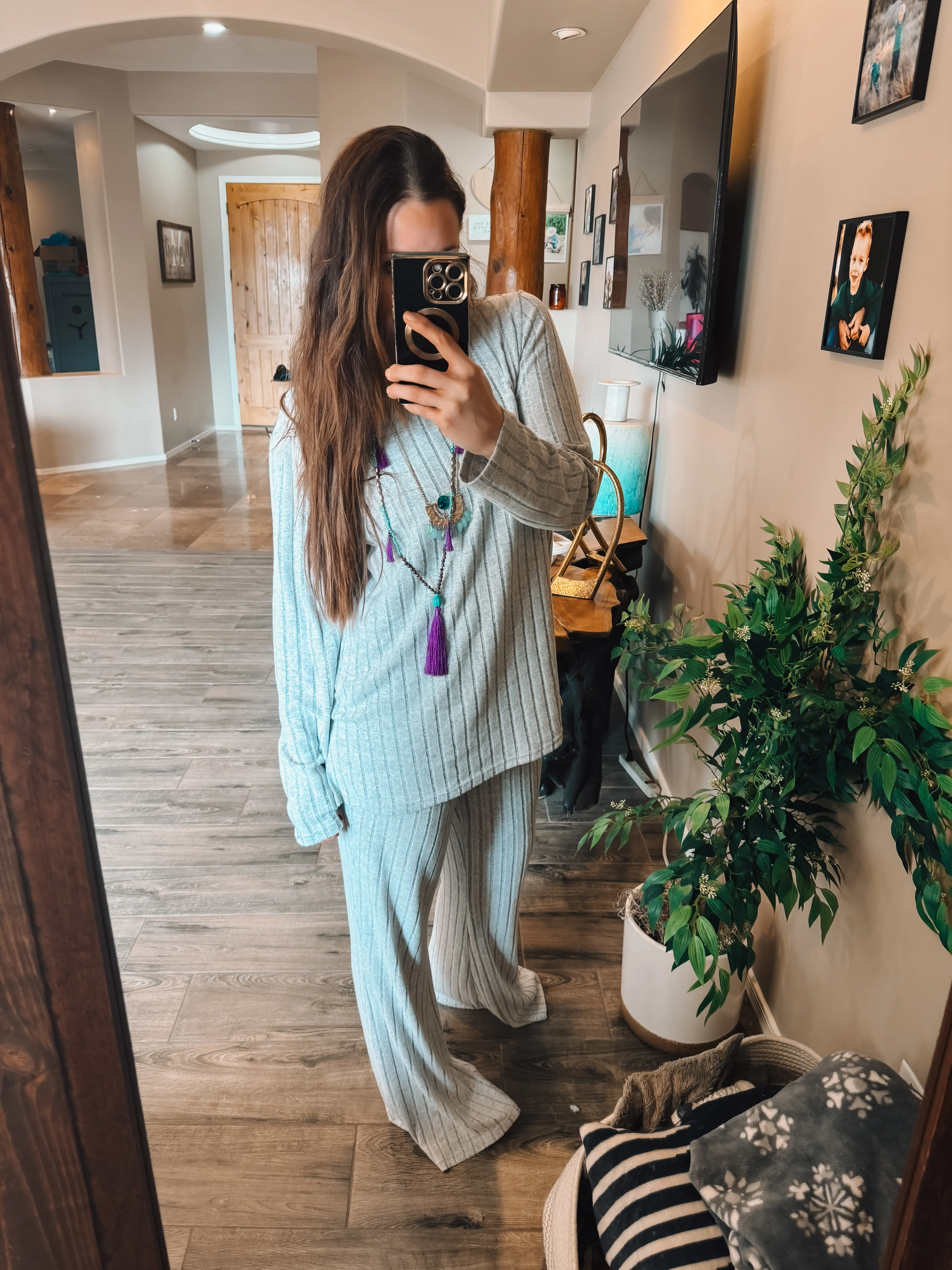 Cozy Girl Era Pants Set