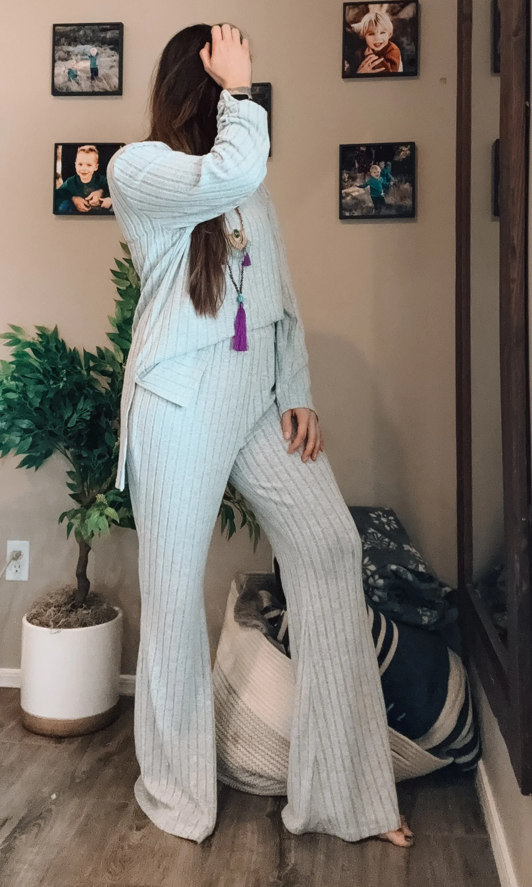Cozy Girl Era Pants Set