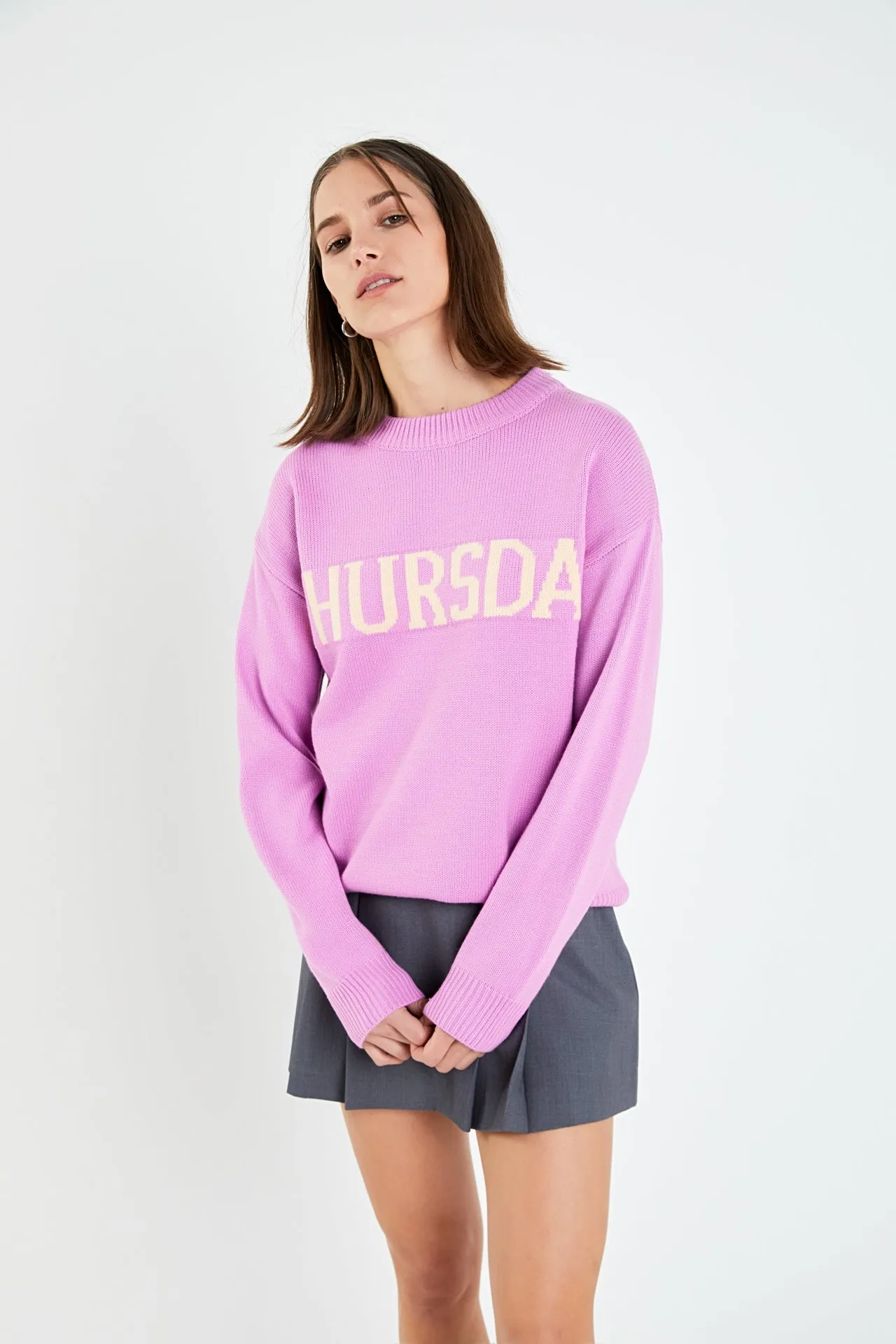 Days Of The Week Sweater