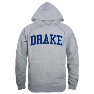 Drake University Game Day Hoodie Sweatshirt Heather Grey