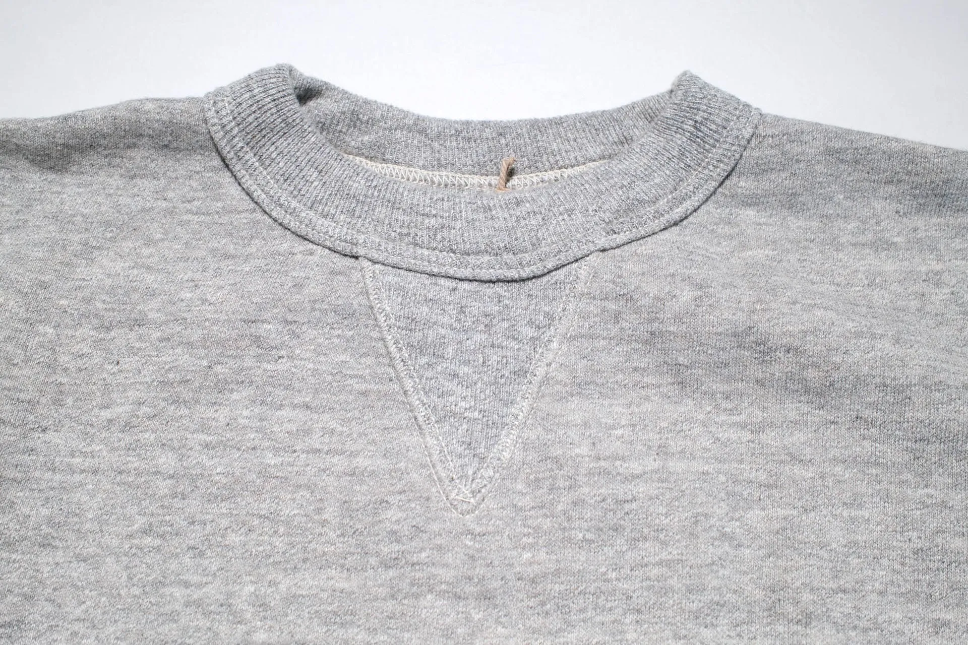 Dubble Works 11oz "Tsuri-ami" Loopwheeled Sweatshirt (Heather Grey)