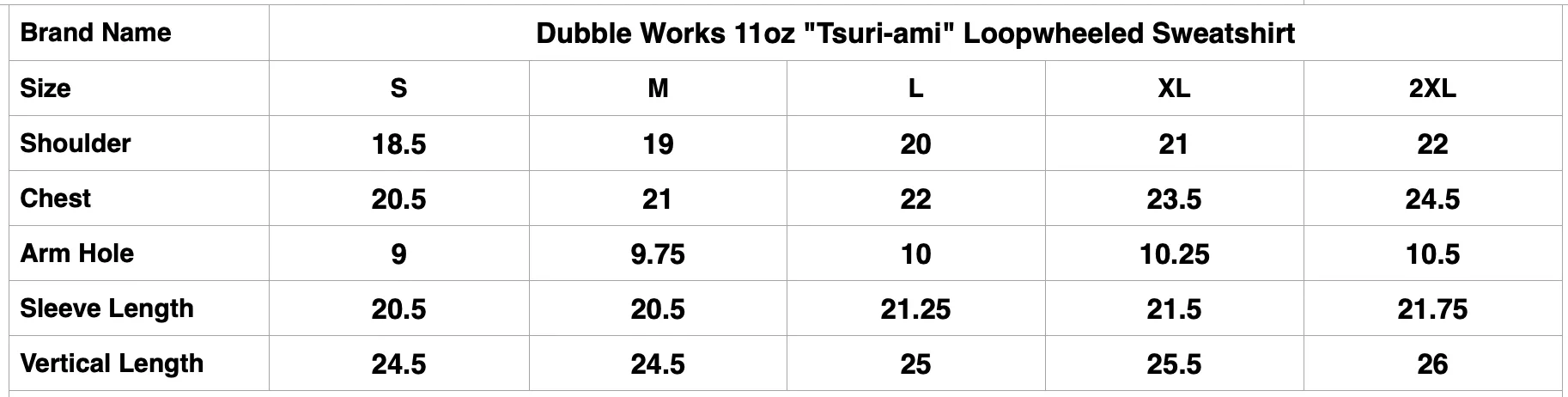 Dubble Works 11oz "Tsuri-ami" Loopwheeled Sweatshirt (Heather Grey)