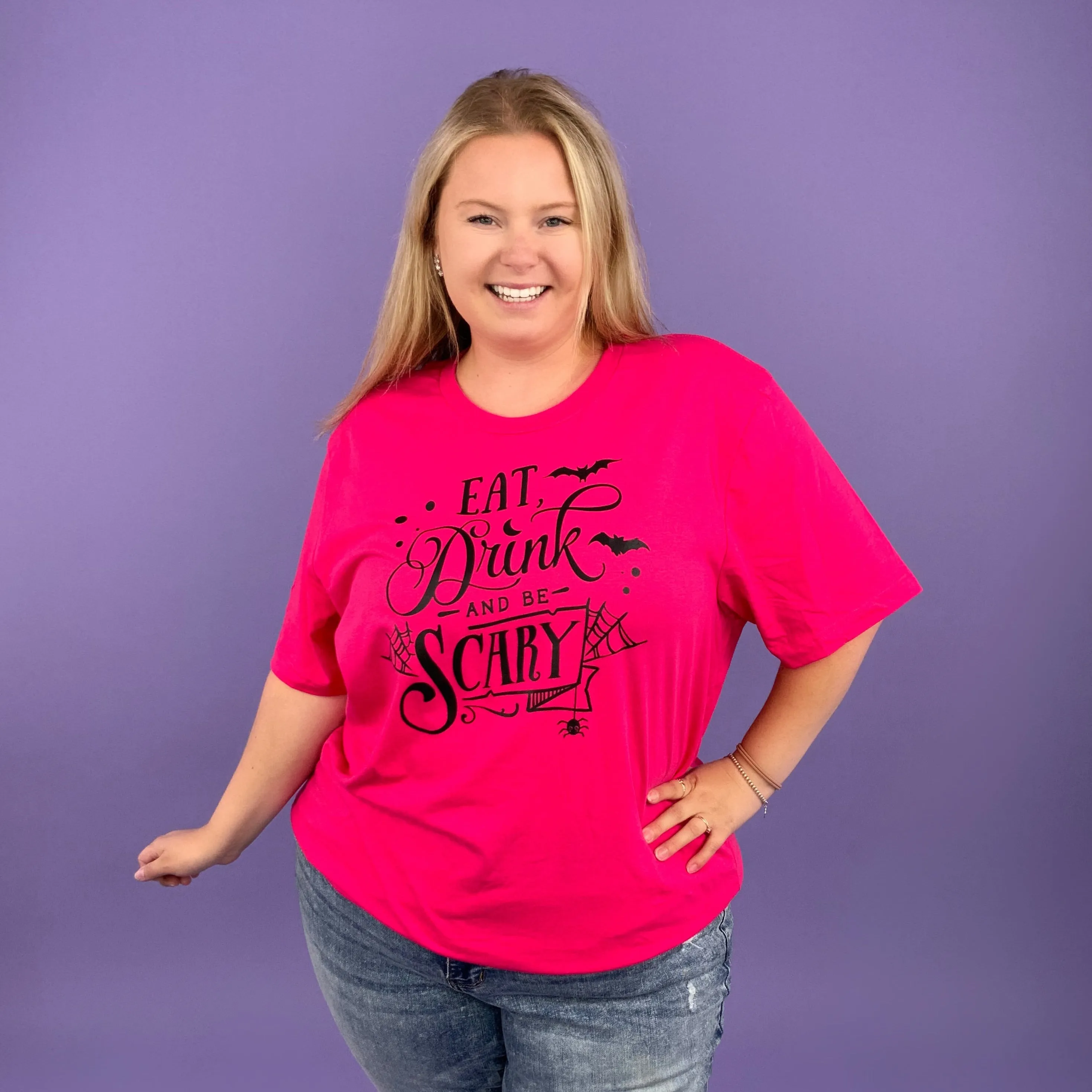 Eat Drink & Be Scary Graphic Tee