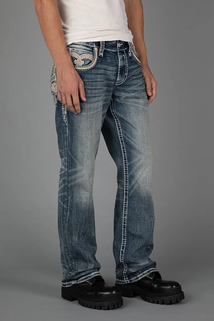 EGGPLANT BOOTCUT JEANS