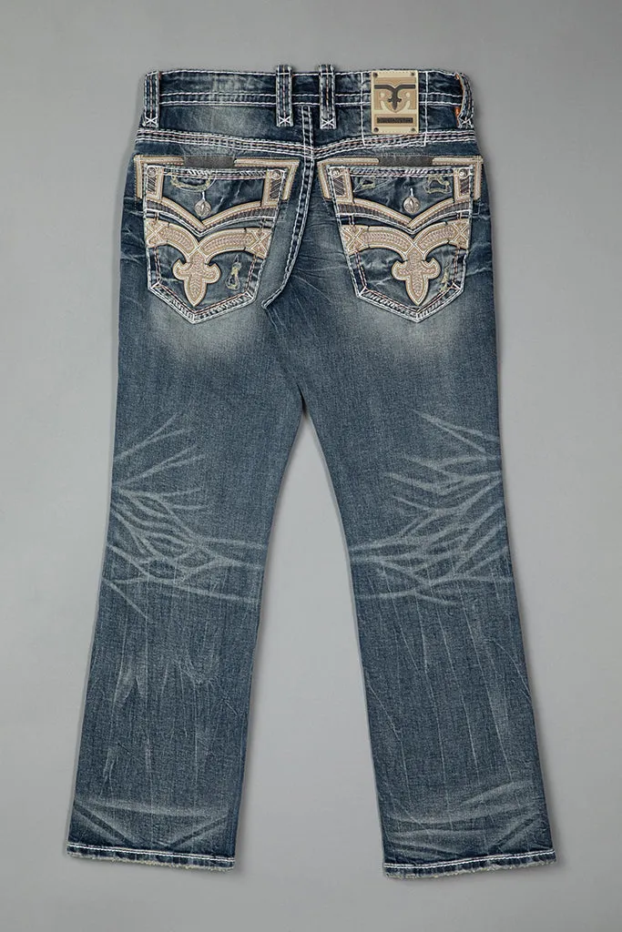 EGGPLANT BOOTCUT JEANS