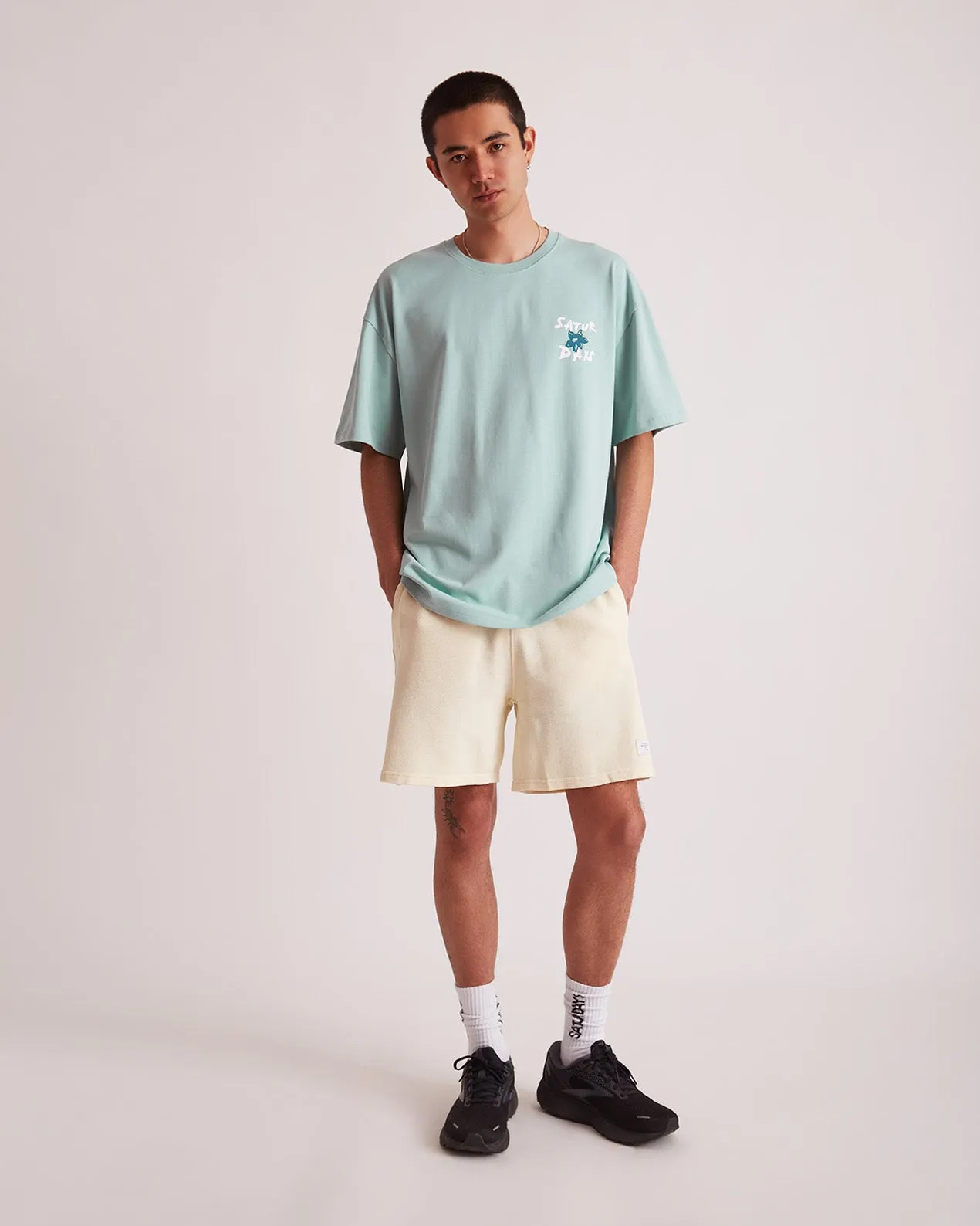 Flower Relaxed SS Tee