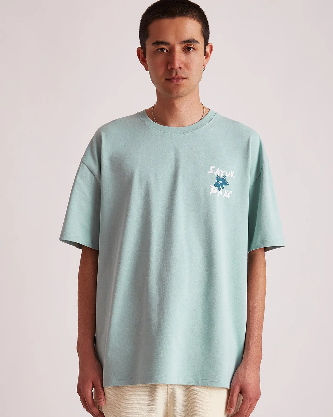 Flower Relaxed SS Tee