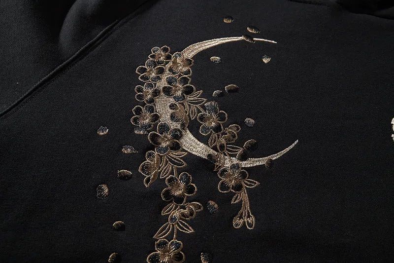 Fox Embroidered Hoodie - AXIS19