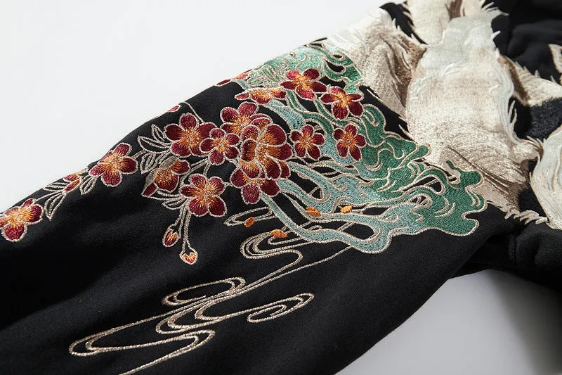 Fox Embroidered Hoodie - AXIS19