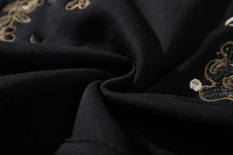 Fox Embroidered Hoodie - AXIS19