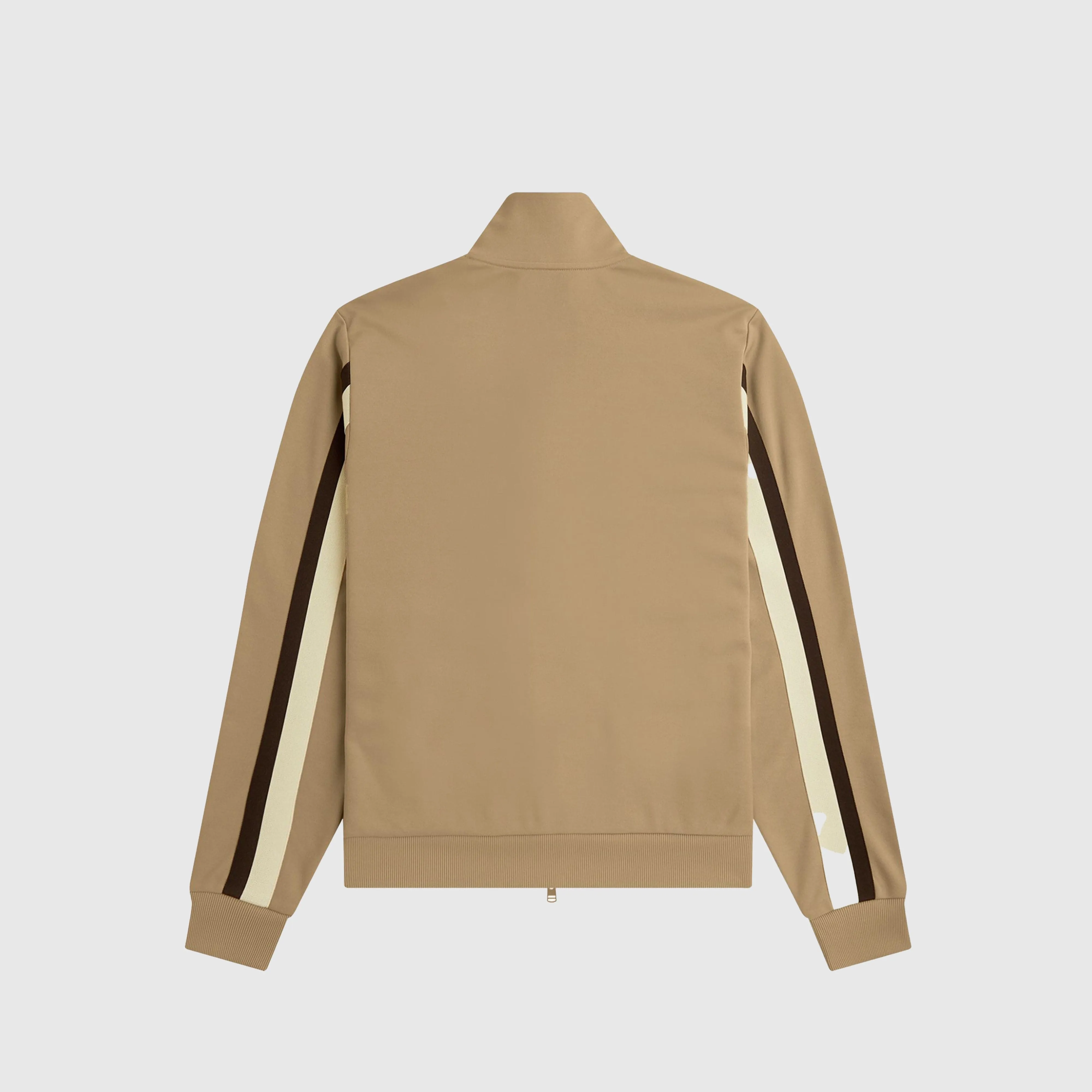 Fred Perry Tape Detail Track Jacket - Warm Stone