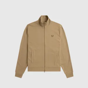 Fred Perry Tape Detail Track Jacket - Warm Stone