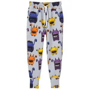 Gray Monsters Pocket Pants