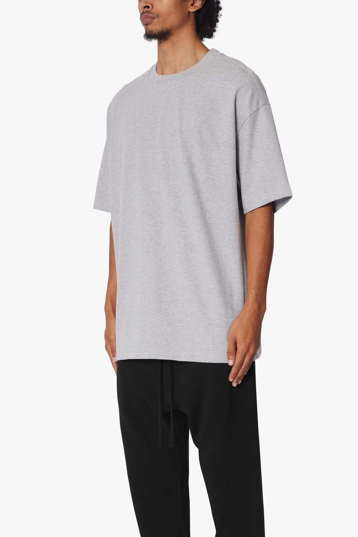 Heavy Every Day Tee - Marled Grey