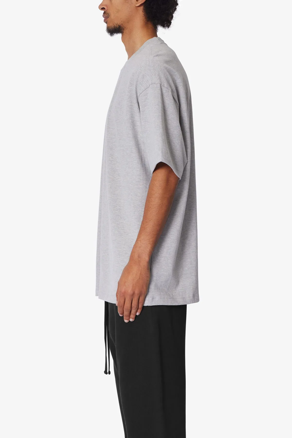 Heavy Every Day Tee - Marled Grey