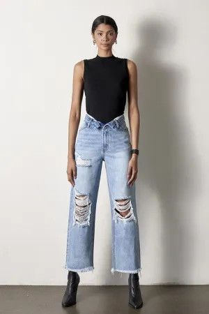 Insane Gene FLIP STRAIGHT JEANS