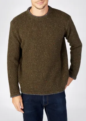 IrelandsEye Men's Roundstone Sweater | Loden
