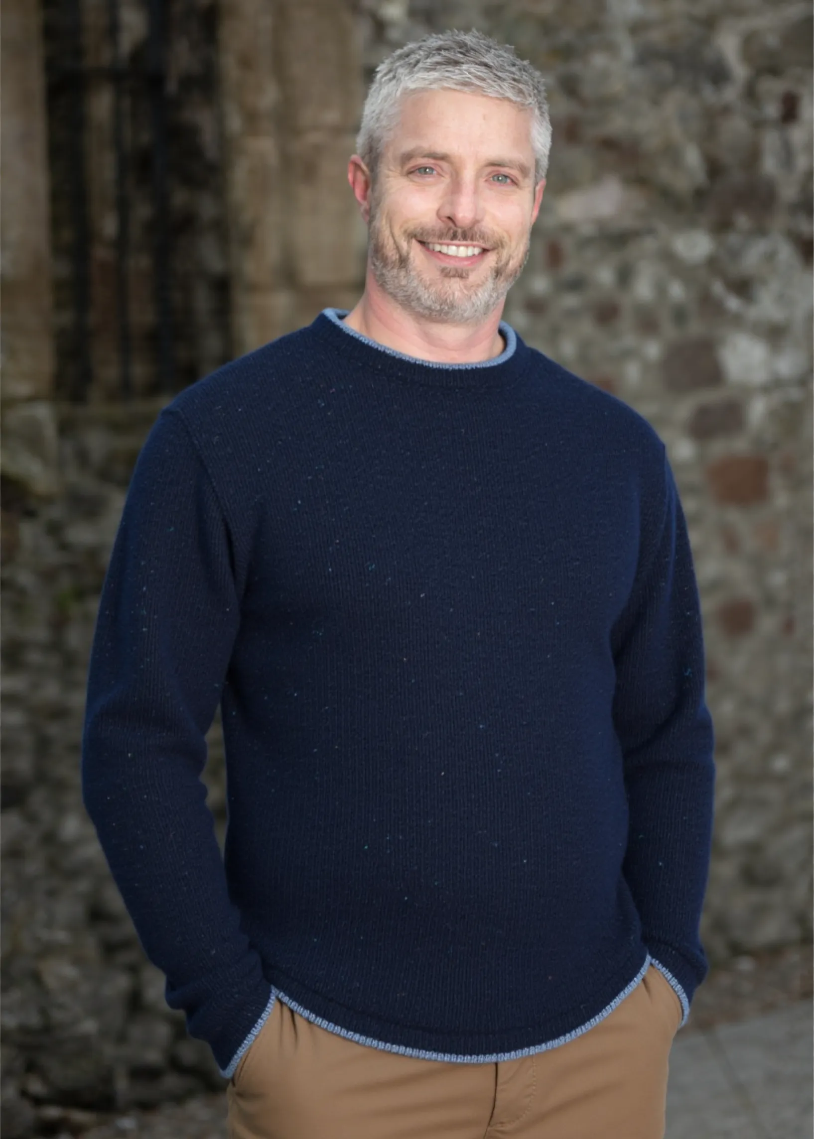 IrelandsEye Roundstone Sweater | Navy