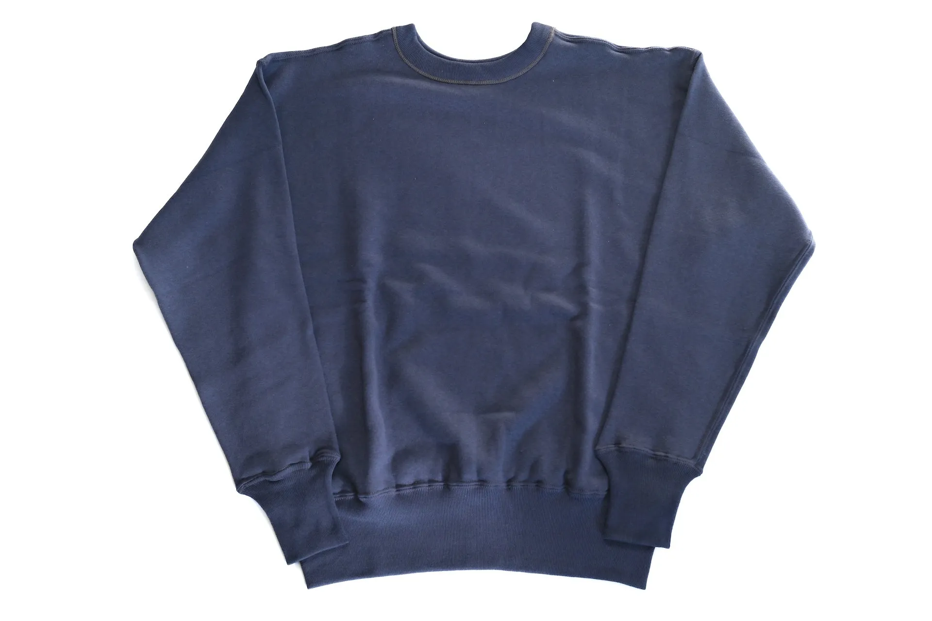John Gluckow X Warehouse Co. 10oz Loopwheeled Classic Sweatshirt (Navy)