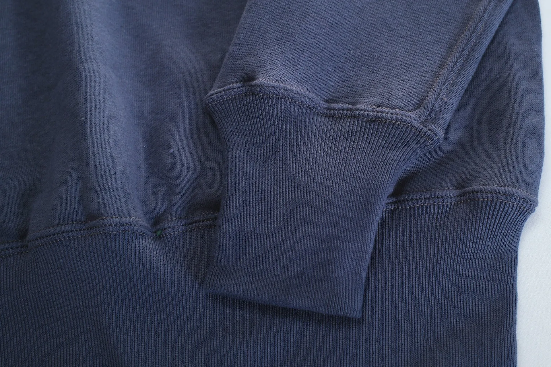 John Gluckow X Warehouse Co. 10oz Loopwheeled Classic Sweatshirt (Navy)